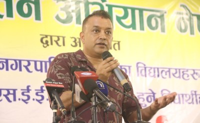  गगन थापा भन्छन्- देशमा खतरा पनि छैन, झुर पनि होइन 